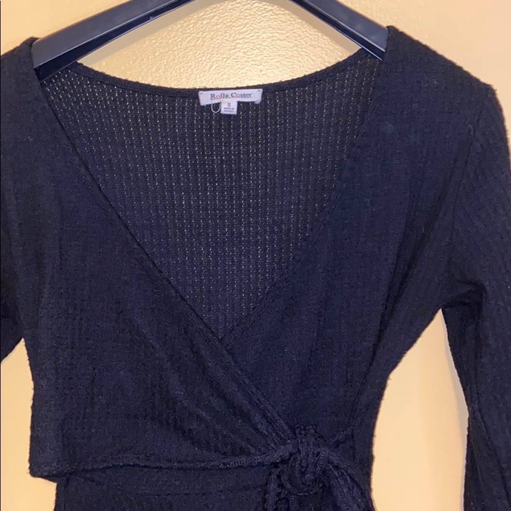 🚫SOLD🚫 Little black sweater dress - Picture 3 of 3